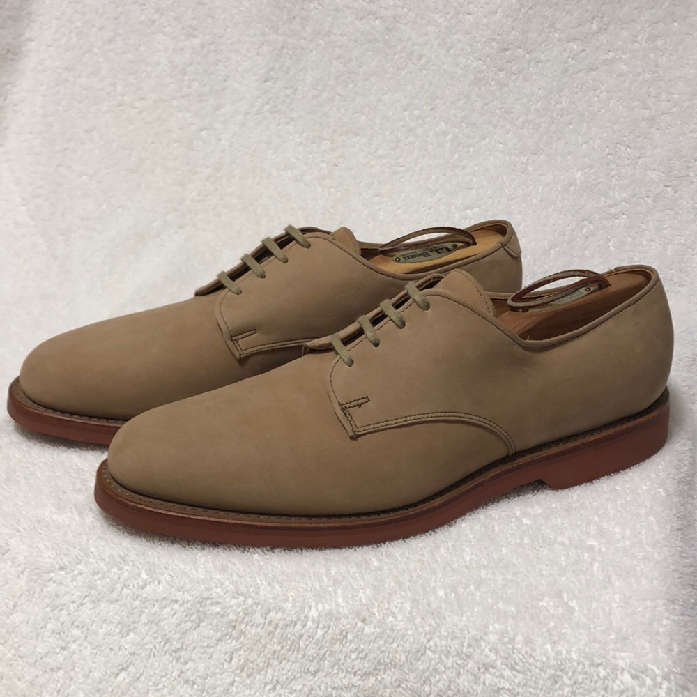 Allen Edmonds Orlean Leather Suede Bucks Size 9.5